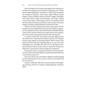 Dr. Lani's No-Nonsense Bone Health Guide